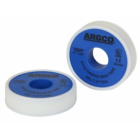 Anchor Brand Ptfe Thread Seal Tape, 0.75 X 260 In. 102-3-4X260PTFE